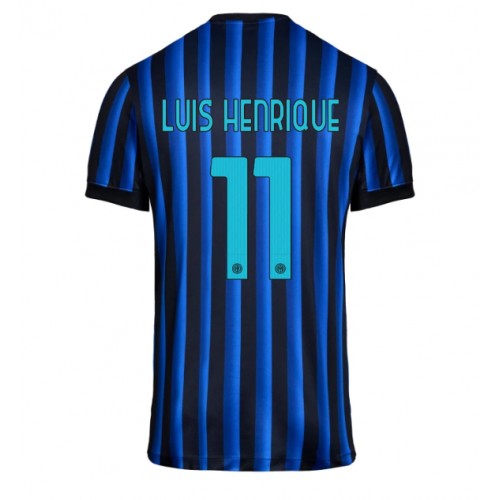 Inter Milan Luis Henrique #11 Replika Hjemmebanetrøje 2025-26 Kortærmet Inter Milan Luis Henrique #11 Replika Hjemmebanetrøje 2025-26 Kortærmet